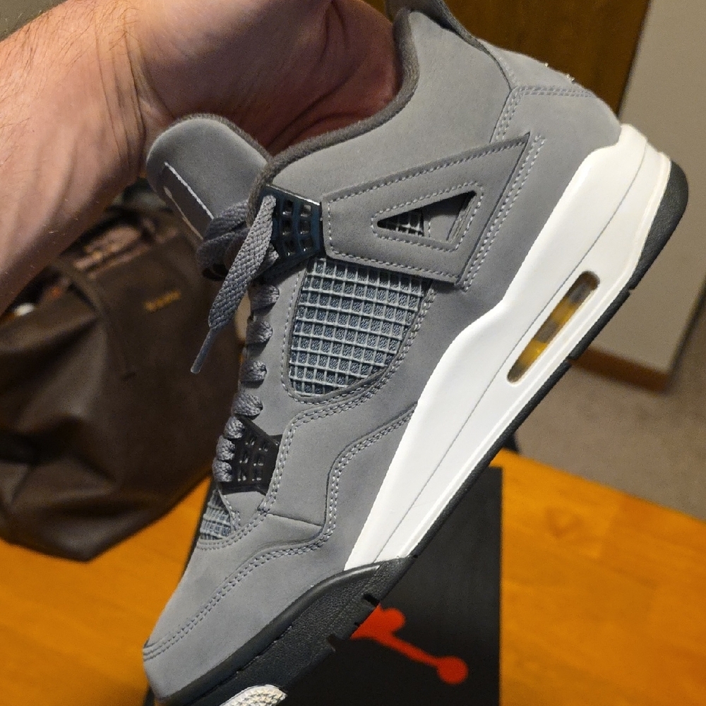 Jordan Gray Sneakers Classic Design - Picture 10 of 11